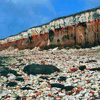 Hunstanton cliffs, Norfolk